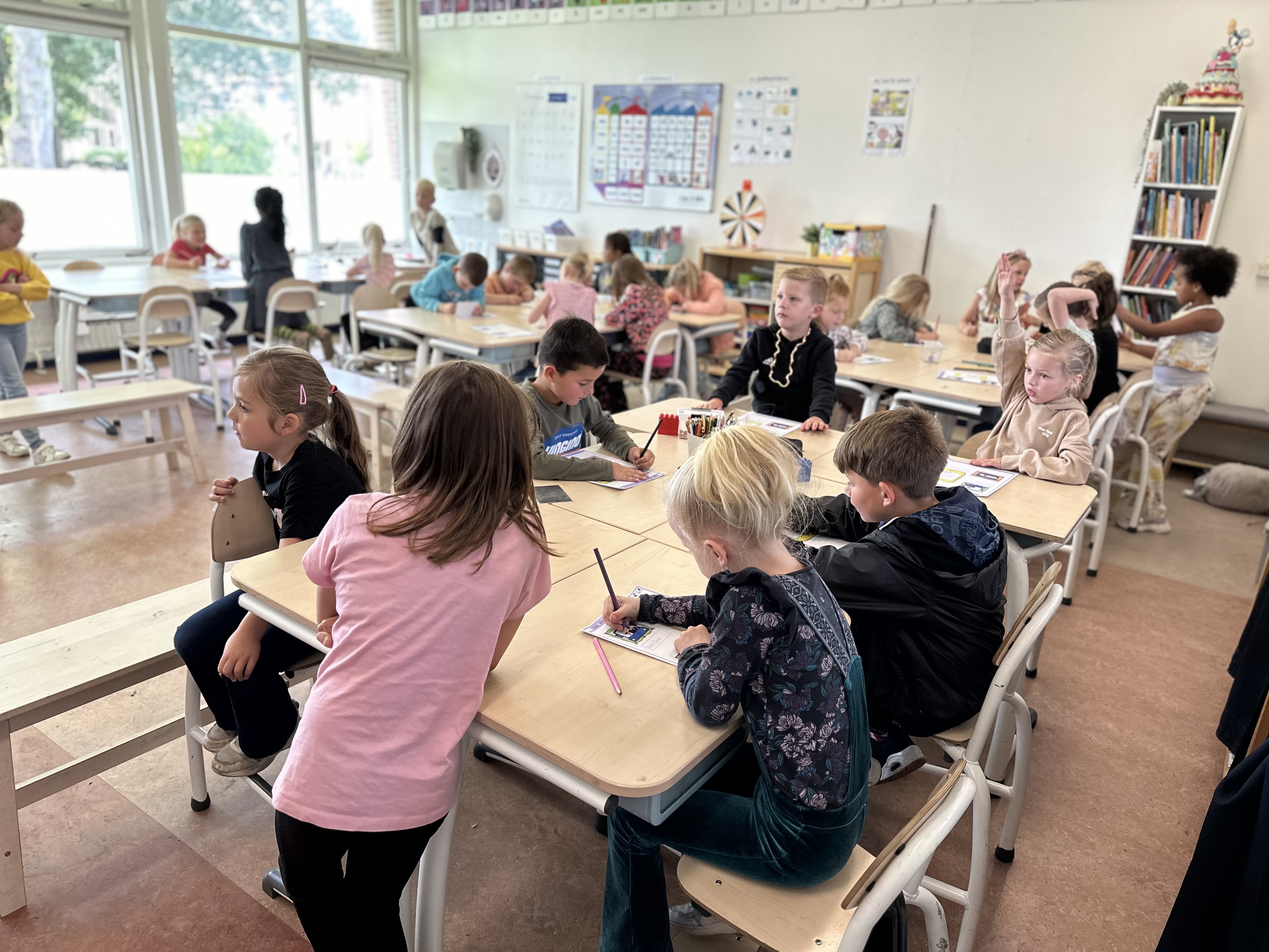 Wennen in groep 3 en uitje naar de Helderse Vallei