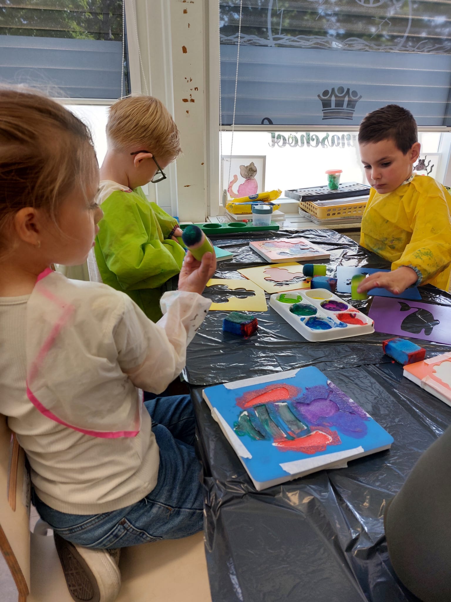 Studenten Vonk op bezoek 