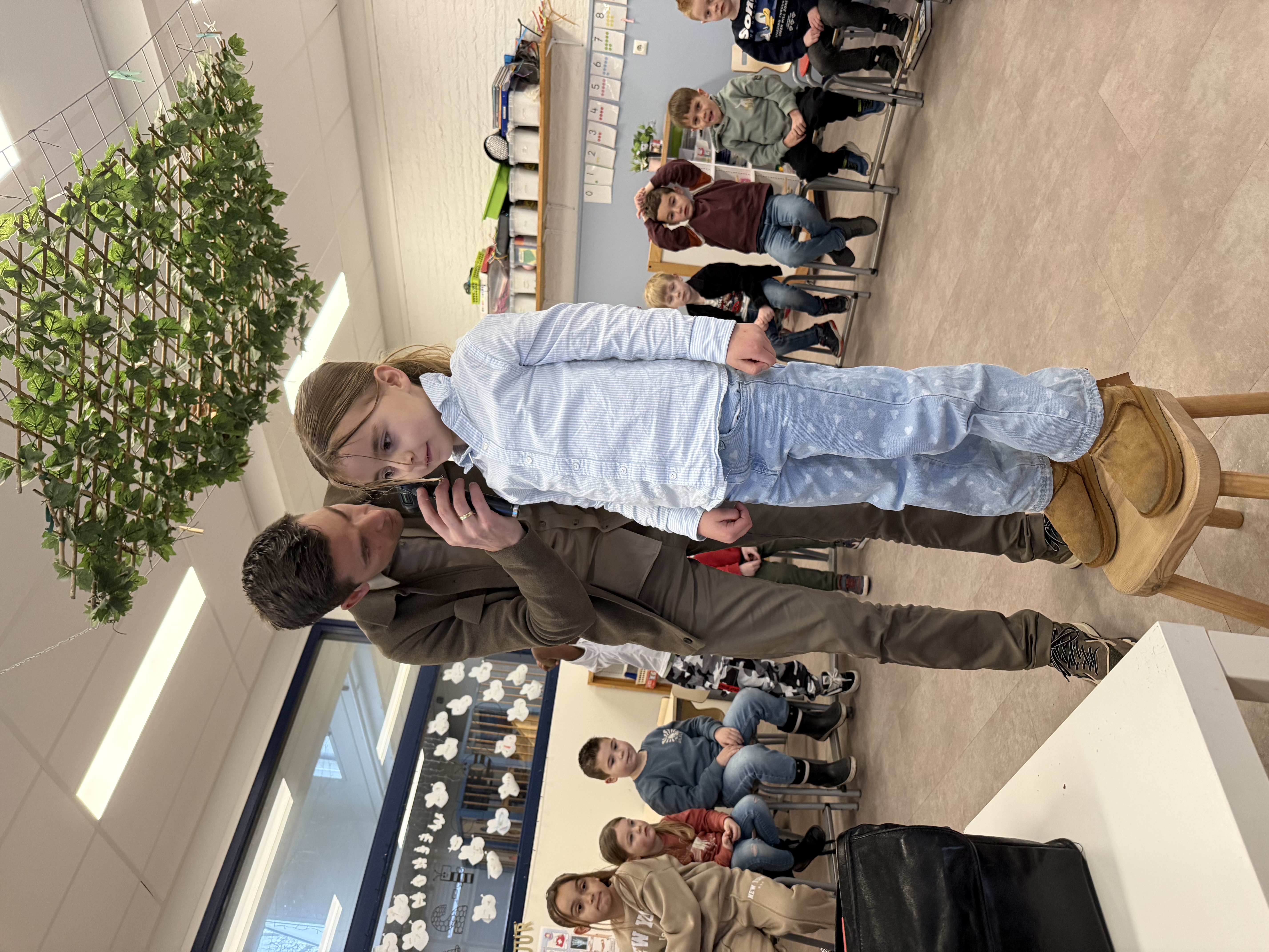 Een échte huisarts op bezoek 🧑‍⚕️ 