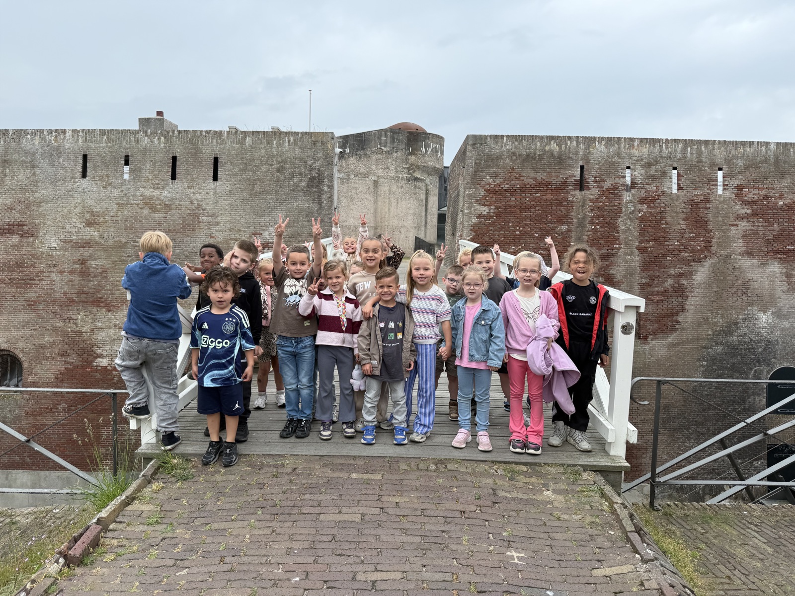 Uitje naar Fort Kijkduin